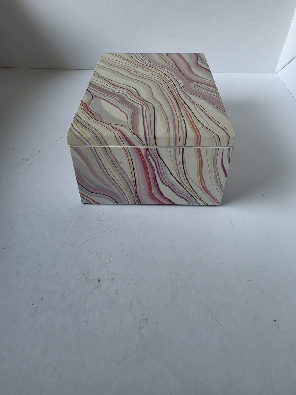 Jonathan Adler Marbled Decorative Storage Box - Picture 10 of 14